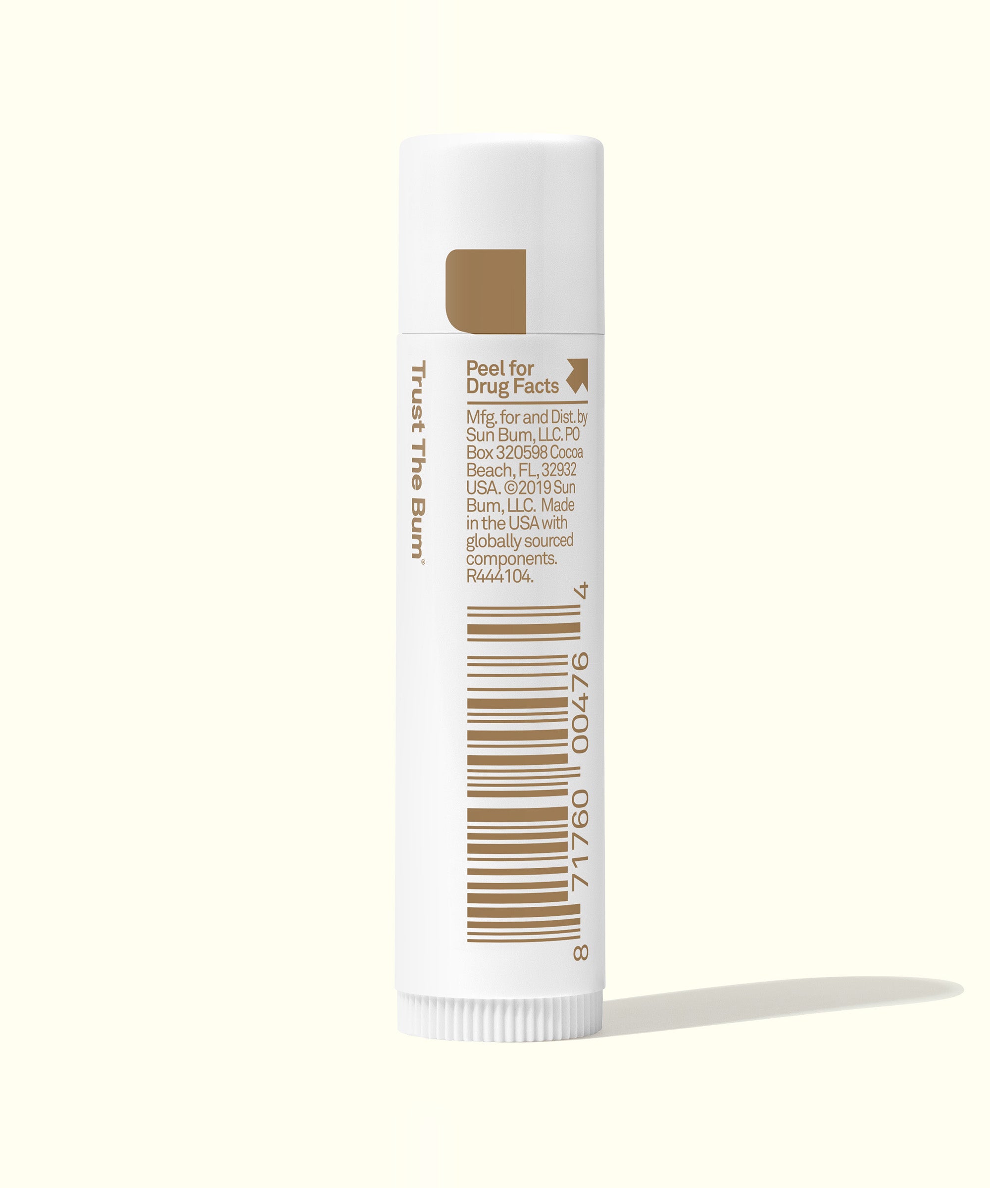 Mineral SPF 30 Sunscreen Lip Balm, fragrance-free zinc-based protection for your lips, by Sun Bum.