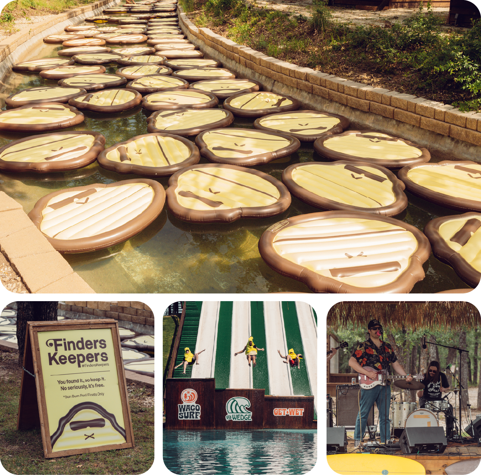 Collage of Austin, TX tour stop